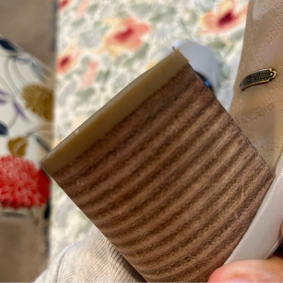 Vionic Gray Mules with Perforated Design - Picture 11 of 12